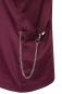 Preview: KARLOWSKY Essential | Damen Kurzarm-Kasack (aubergine) KS63